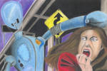 Attack of the Robot by asubmarinewinter