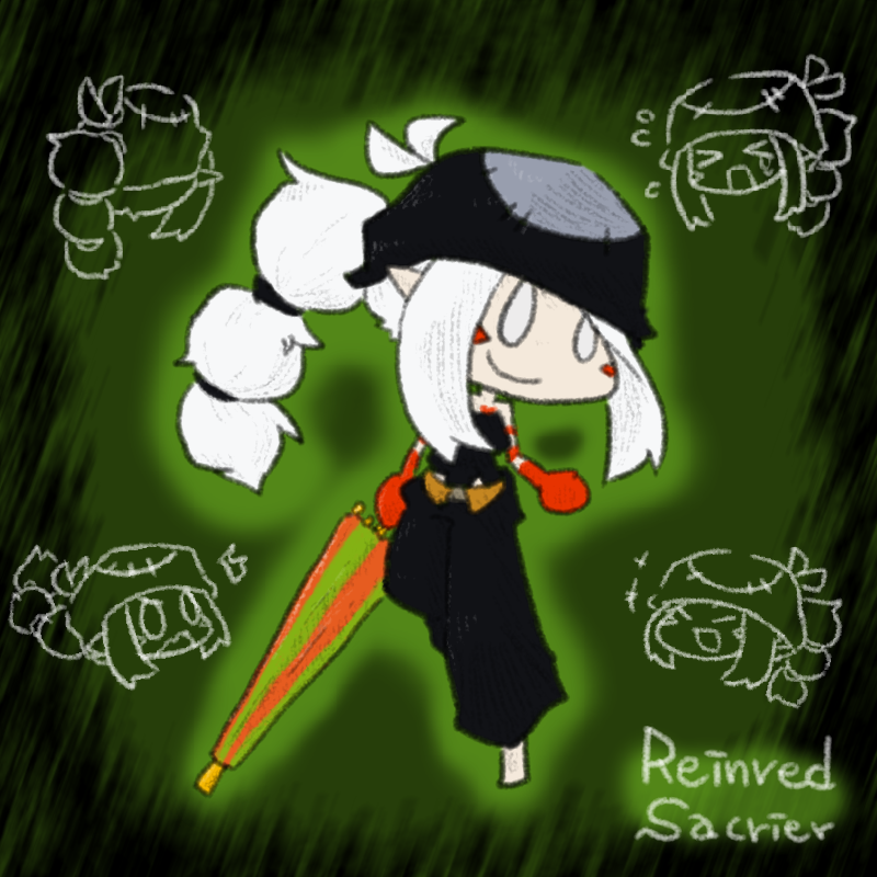 Dofus and Wakfu OC: Reinred (Sacrier) by saxan39