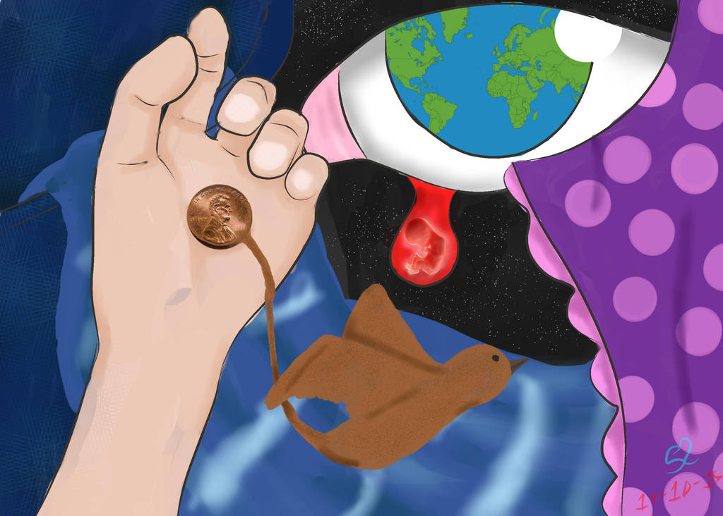 Boy with a Coin by Chibi-Sami-chan