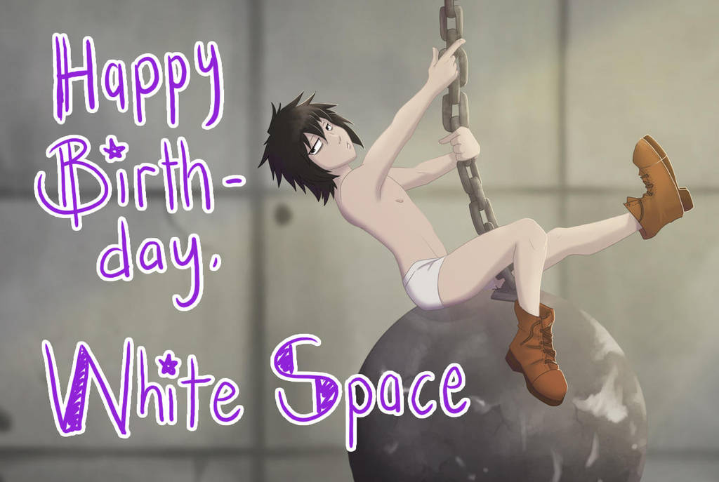 Happy 4th Birthday to White Space by AbnormallyNice