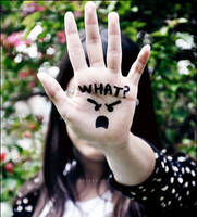 Talk to the hand by Alephunky