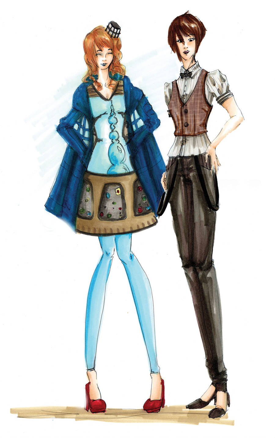 Eleven and that Blue box by Tess-san