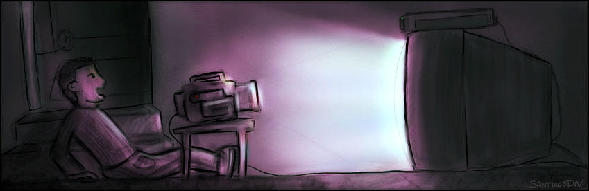 VHS recording by santiagodn