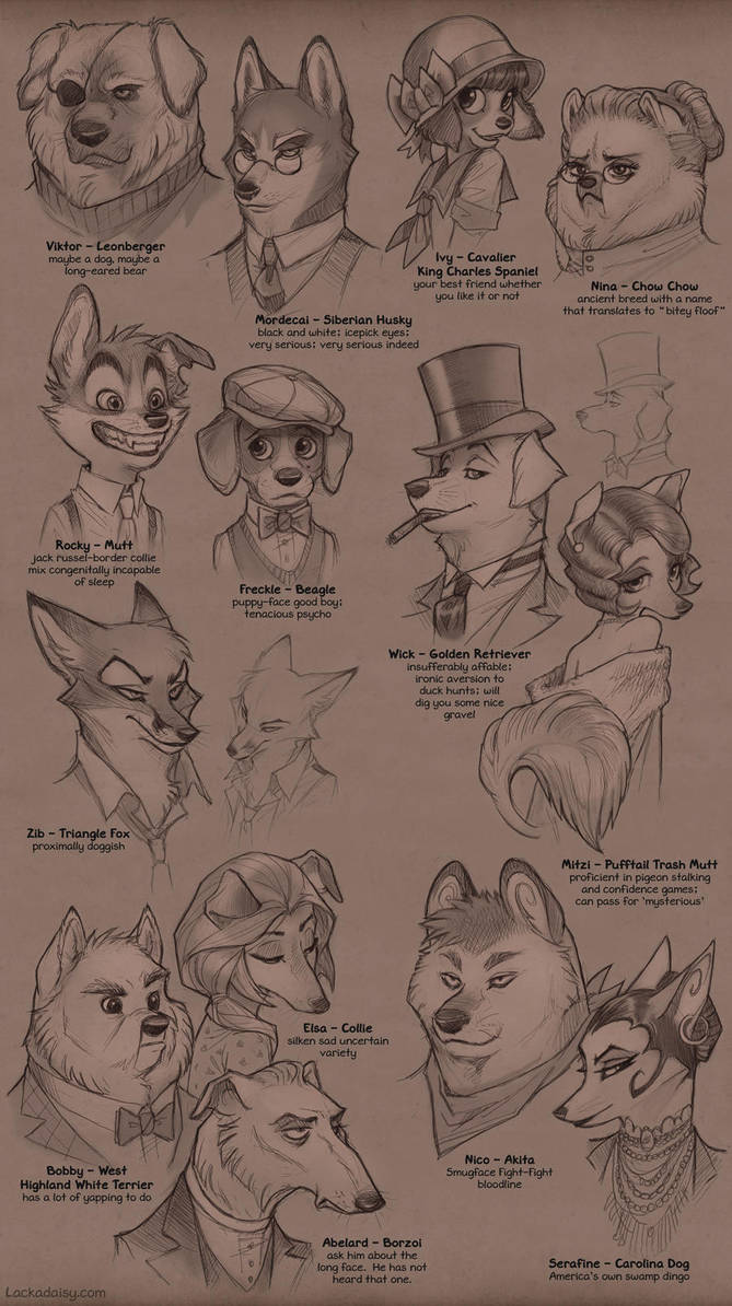 Lackadaisy Canidae by tracyjb