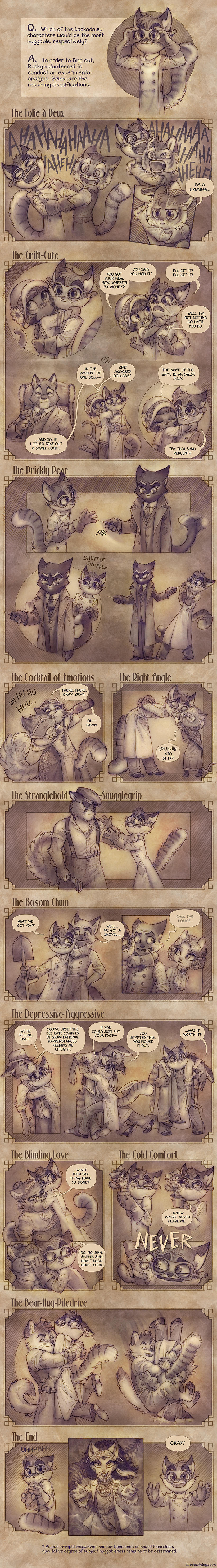 Lackadaisy Hugsperiment by tracyjb