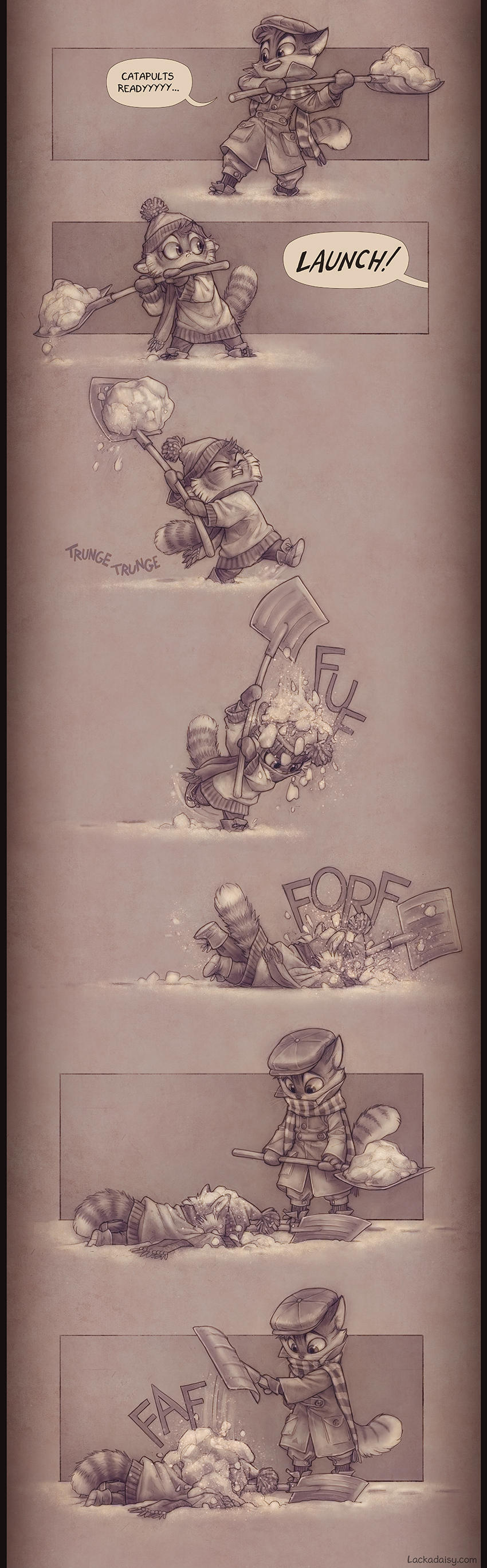Lackadaisy Catapult by tracyjb