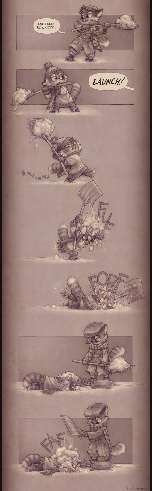 Lackadaisy Catapult by tracyjb