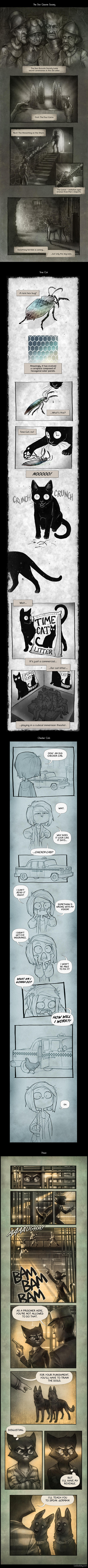 Lackadaisy Dream-diary by tracyjb