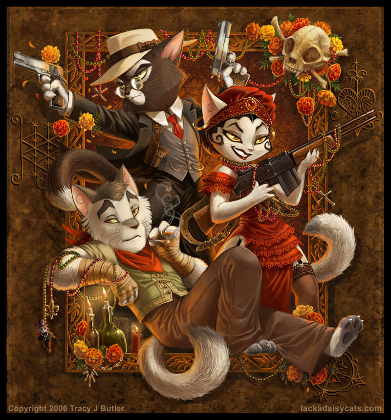 Lackadaisy Voodoo by tracyjb