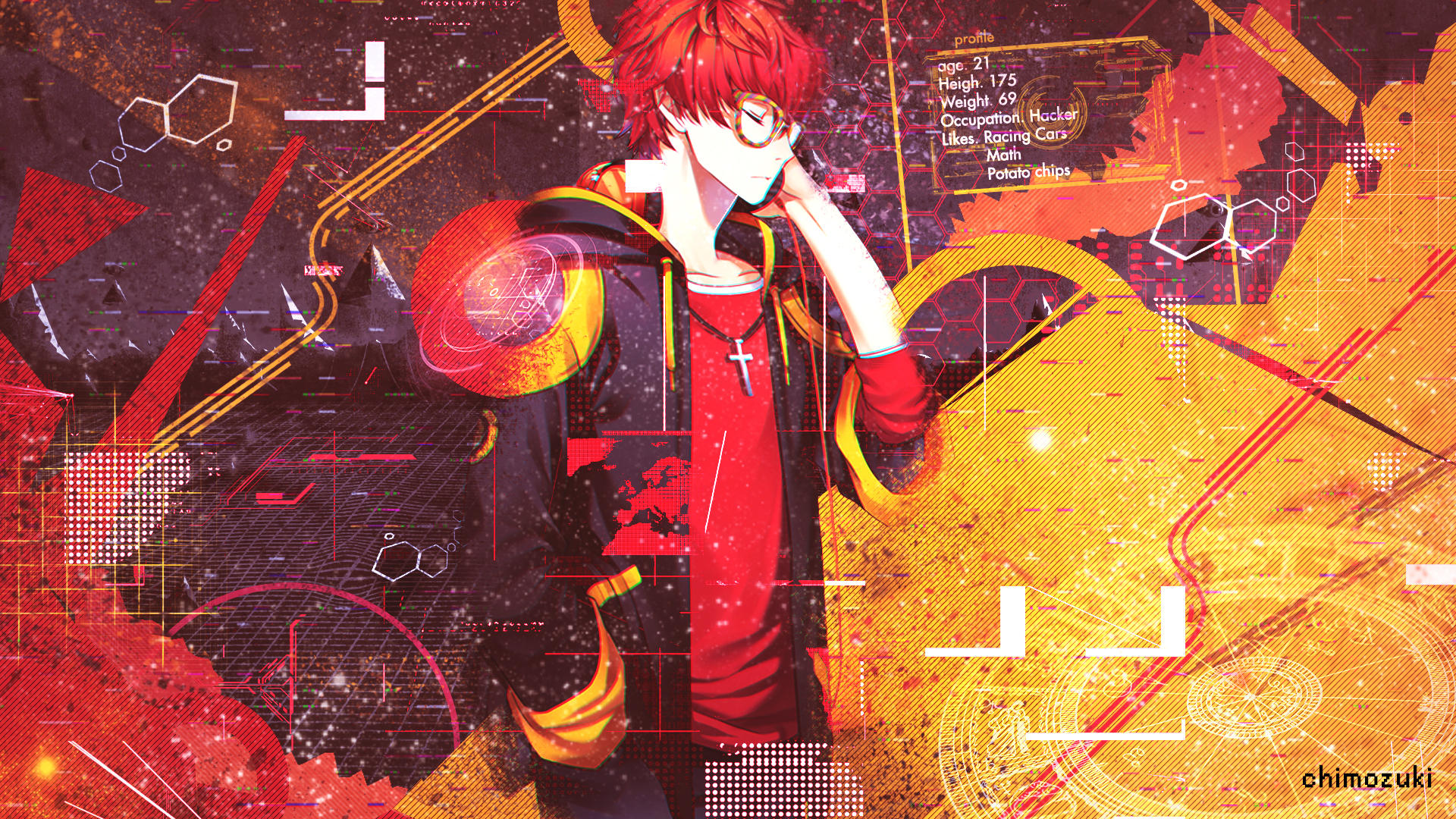 [ Luciel Choi | 707 ] Mystic Messenger Wallpaper by Chimozuki on DeviantArt