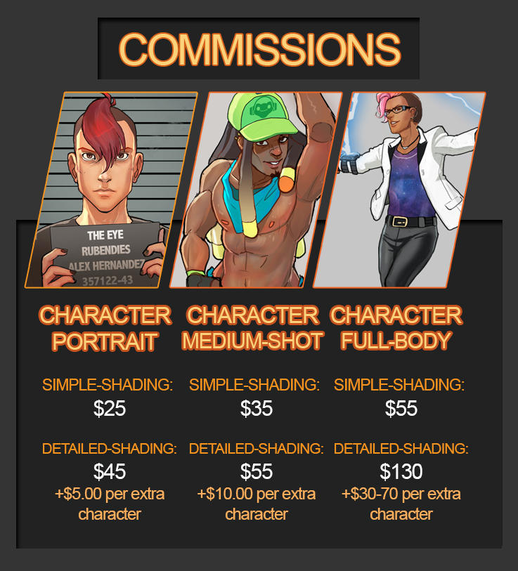 Comissions OPEN by ImagineTheEnding