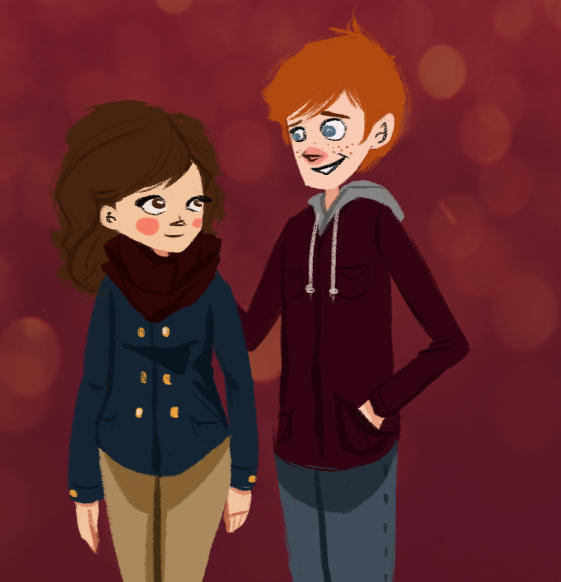 Weasely and Granger by Bumbledom