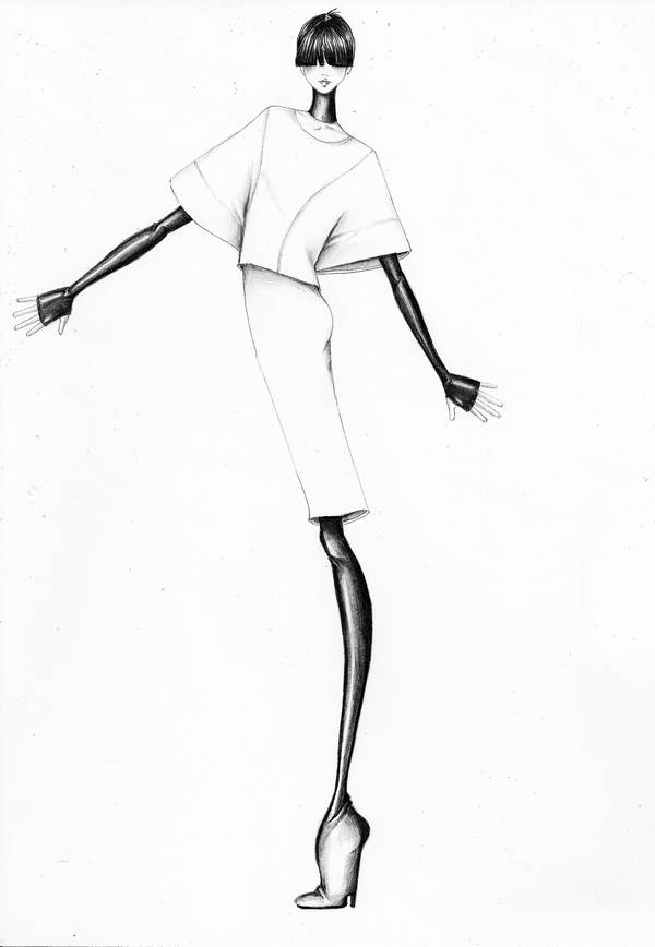 Fashion Illustration III by Volpibr