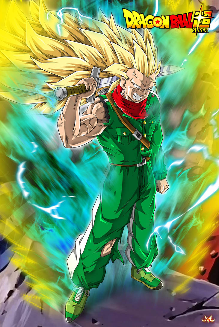 Trunkan - Super Saiyan 3 Rage {by Maniaxoi} by AlphaDBZ on ... Super saiyan turles green screens.