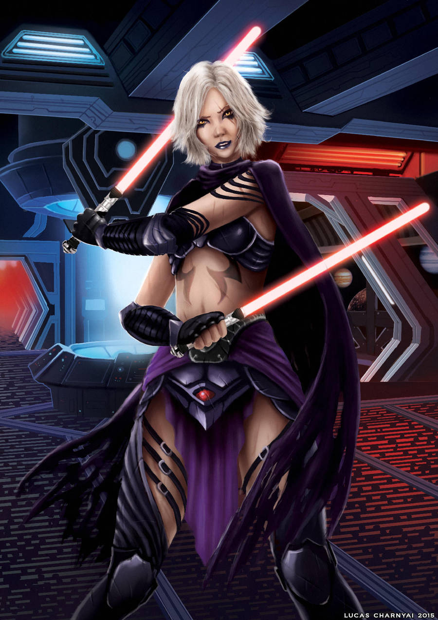 Female Sith Star Wars Fan Art Original Character By