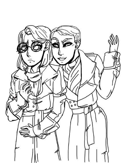 Quin And Autumn by Nonirosuu