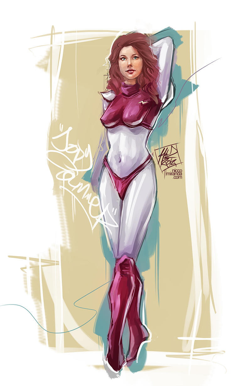 Jody Summer F-Zero by GlacierFusion