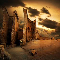 Genoese fortress in Sudak by inObrAS