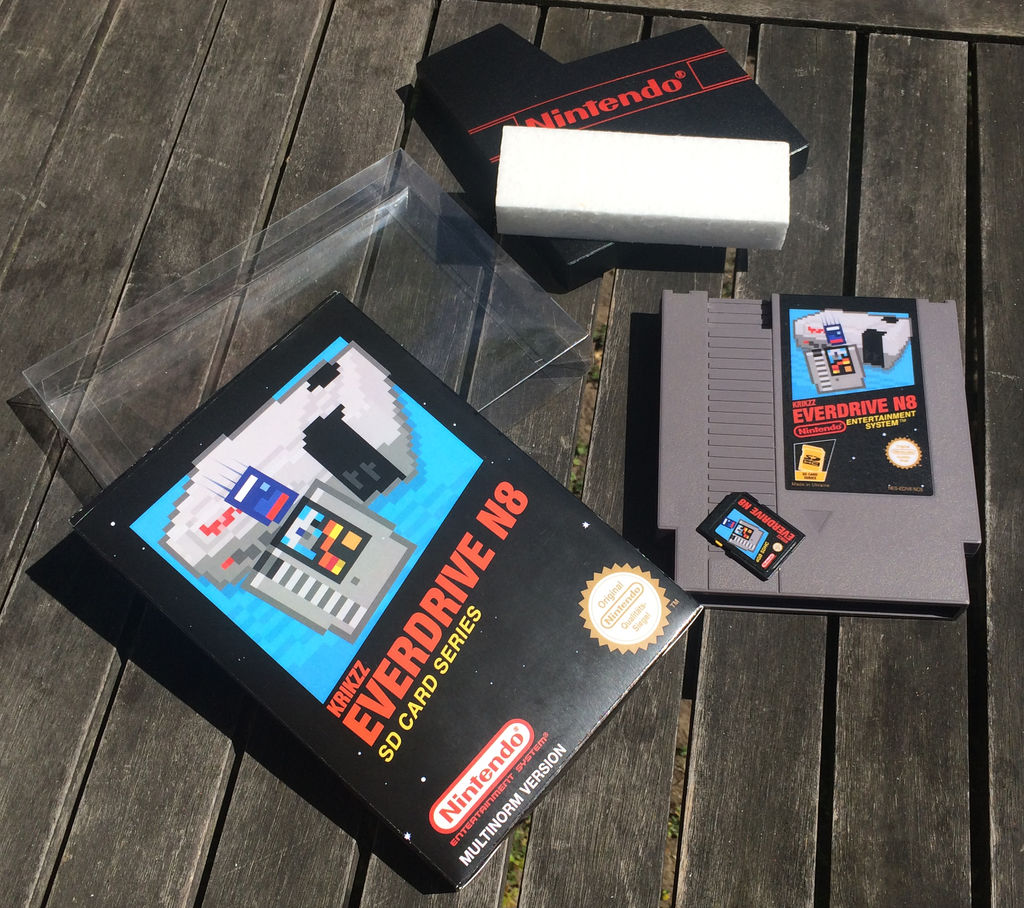 My complete custom Everdrive N8 Box Set by NeoRame