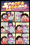 SPACE LESBIANS by MichaelJLarson