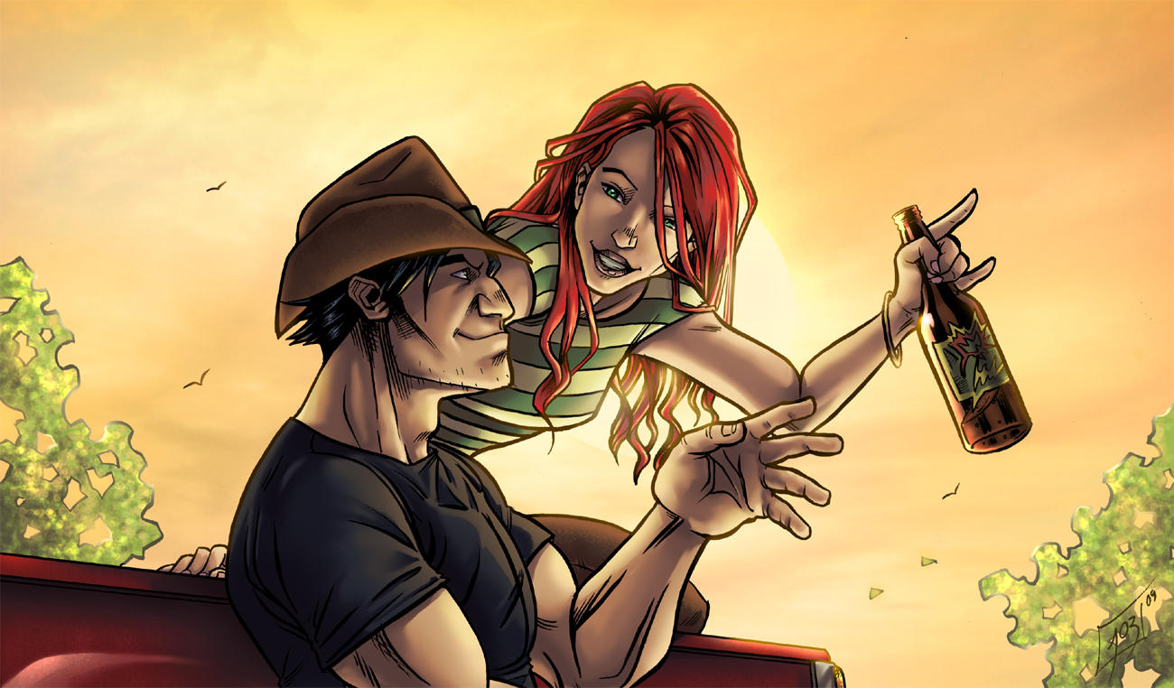 What about me? Jean - Logan by djinn-world