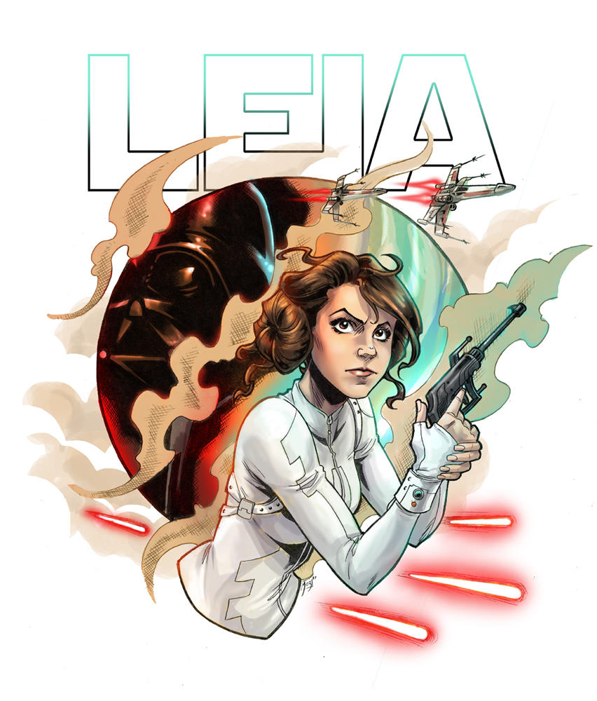 If you want to be a princess. Be like Leia by djinn-world