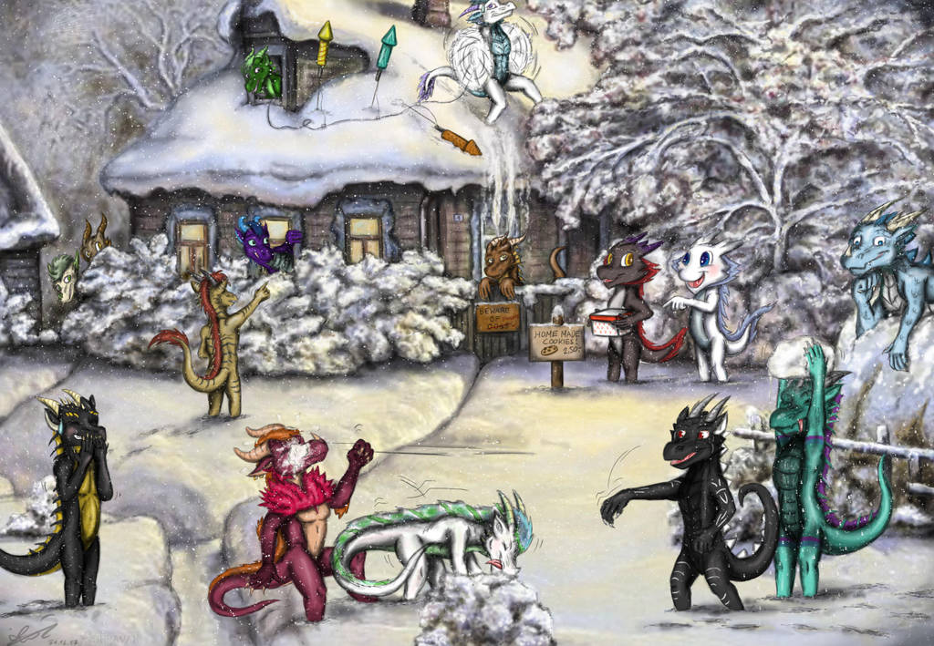 Winter Activities as usual... by Ashravan