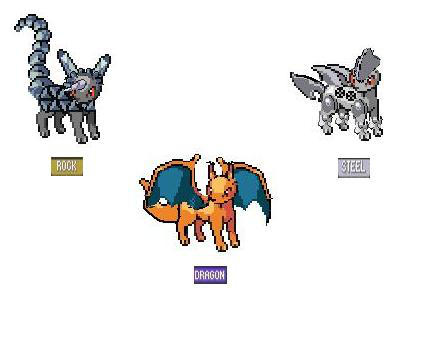dragon steel rock eeveelution