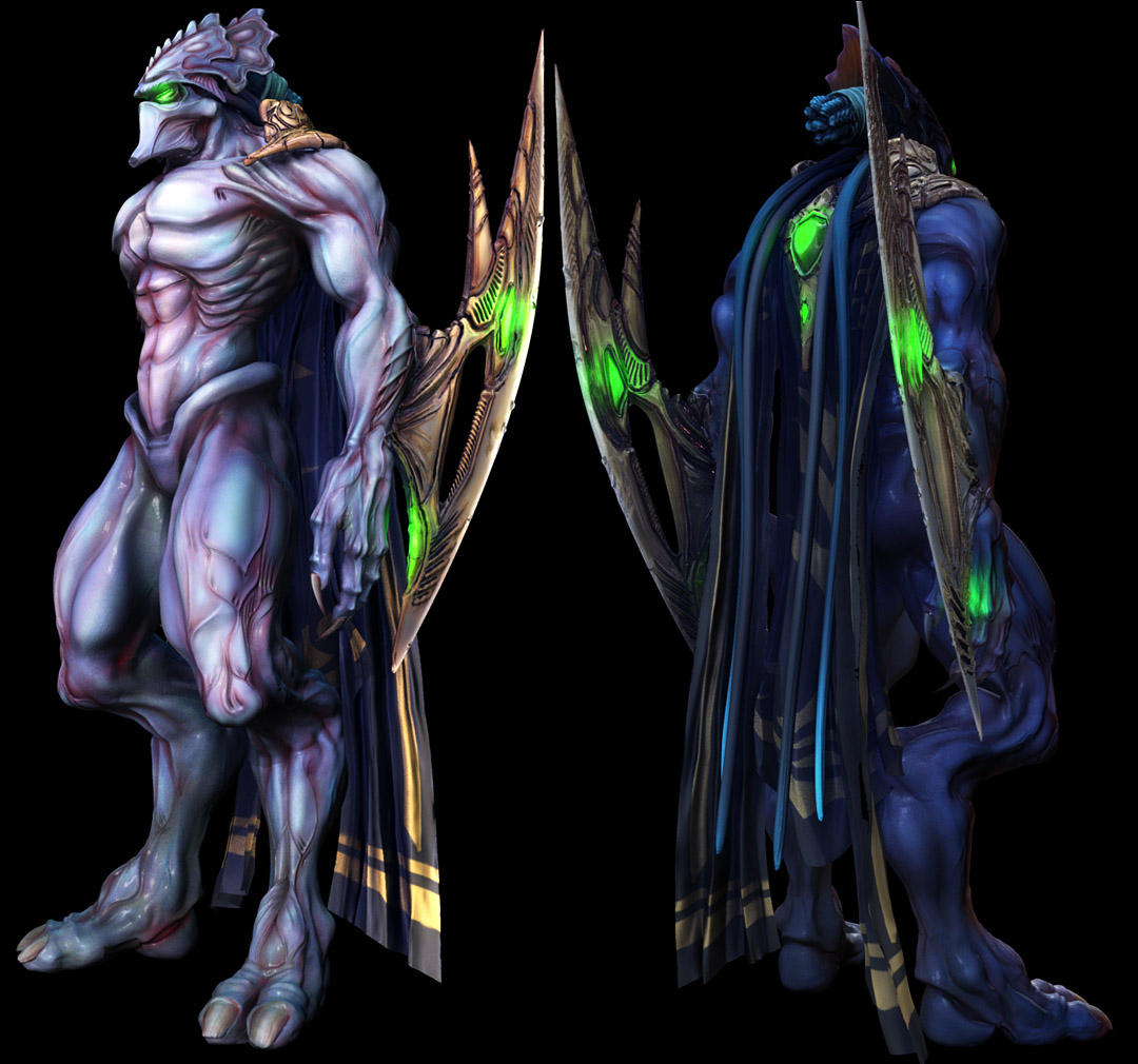 protoss slasher by konartist3d on deviantart