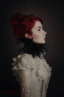 Feather Collar - I by KimJSinclair