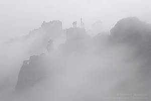 Giants are hiding in the fog by tihomirmladenov