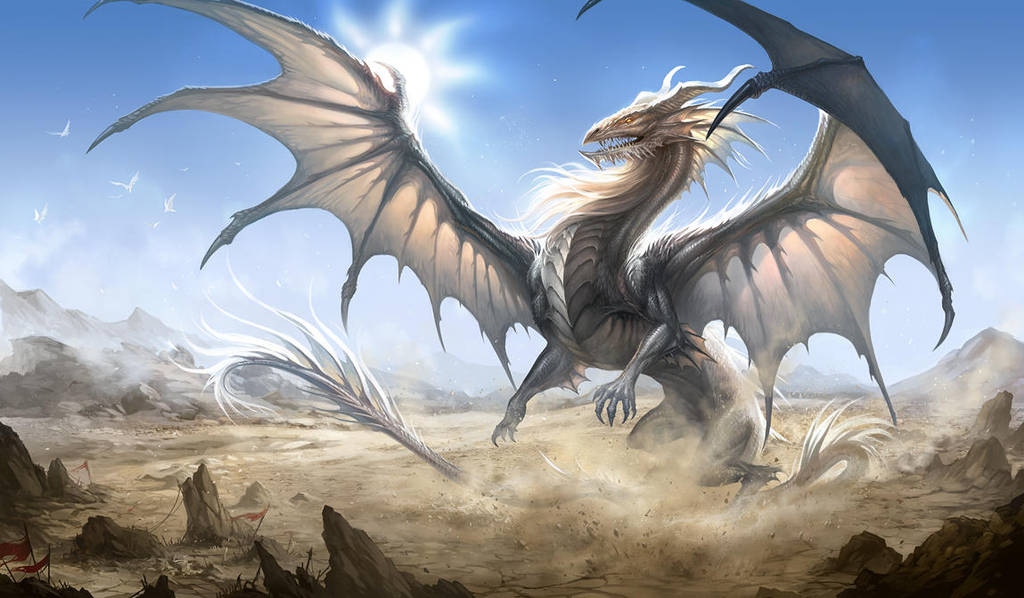 White Dragon by sandara