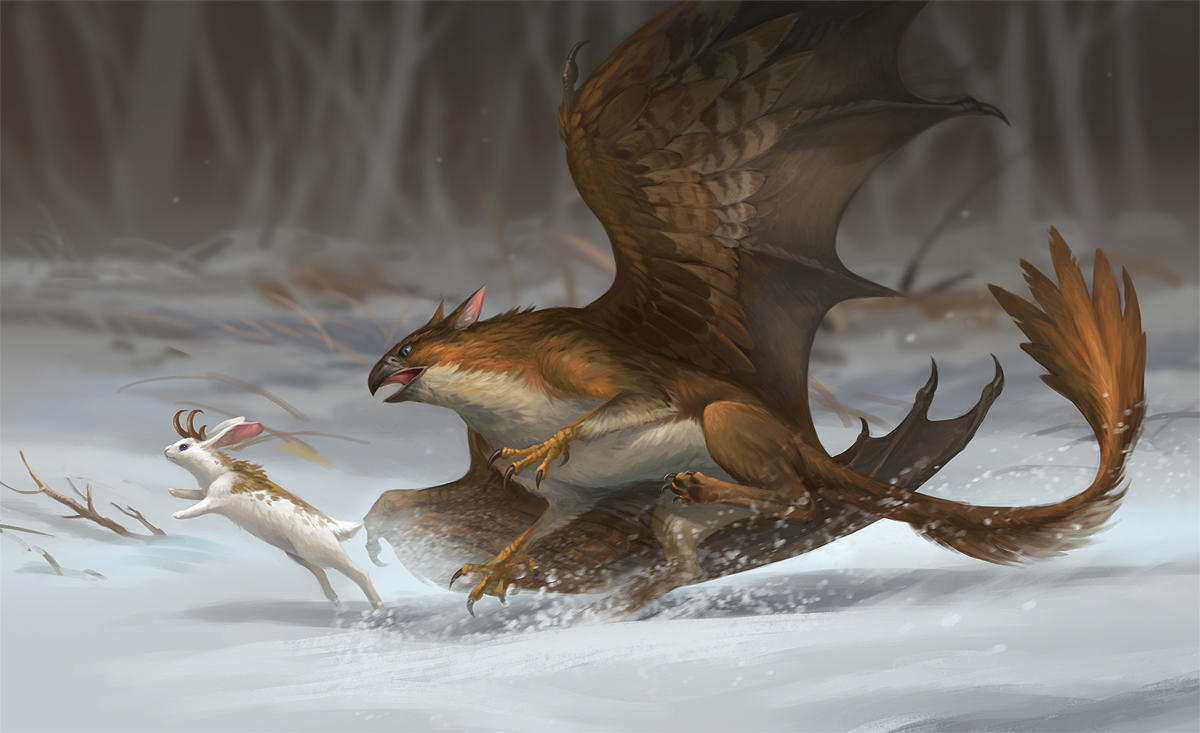 Snow Hunt by sandara