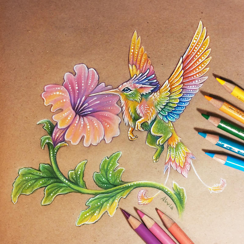 Humminggriffin by AlviaAlcedo