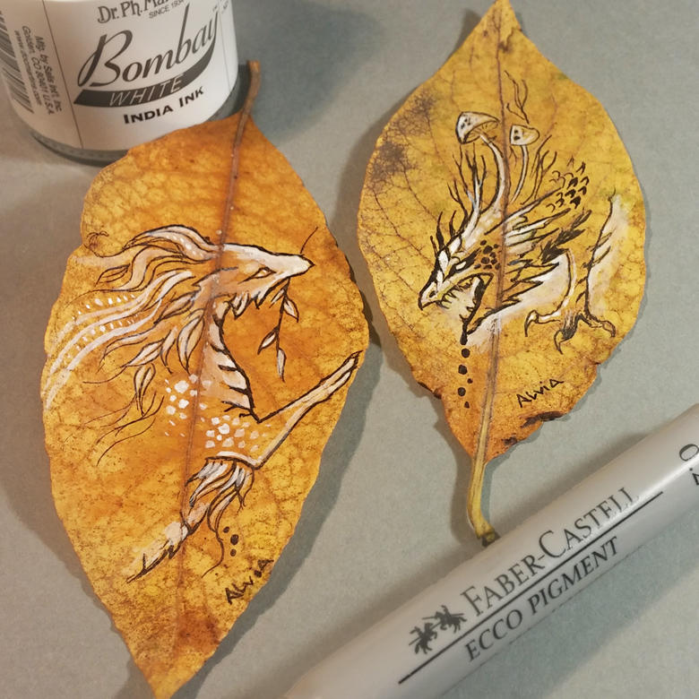 Inktober day 2 and 3 by AlviaAlcedo