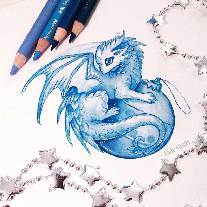 New Year dragon by AlviaAlcedo