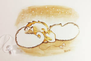 Sleepy cuties by AlviaAlcedo