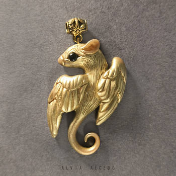 Golden rat by AlviaAlcedo