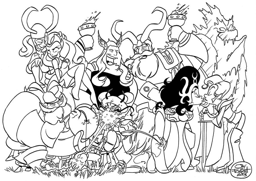 Asgardian Holiday by JayFosgitt