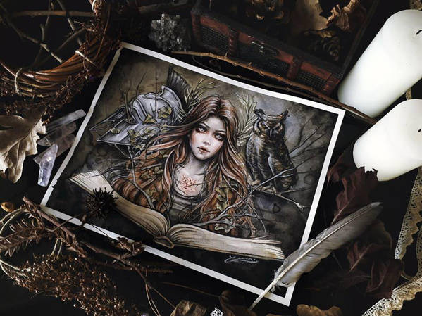 'The Goddess Minerva Commission by EnysGuerrero