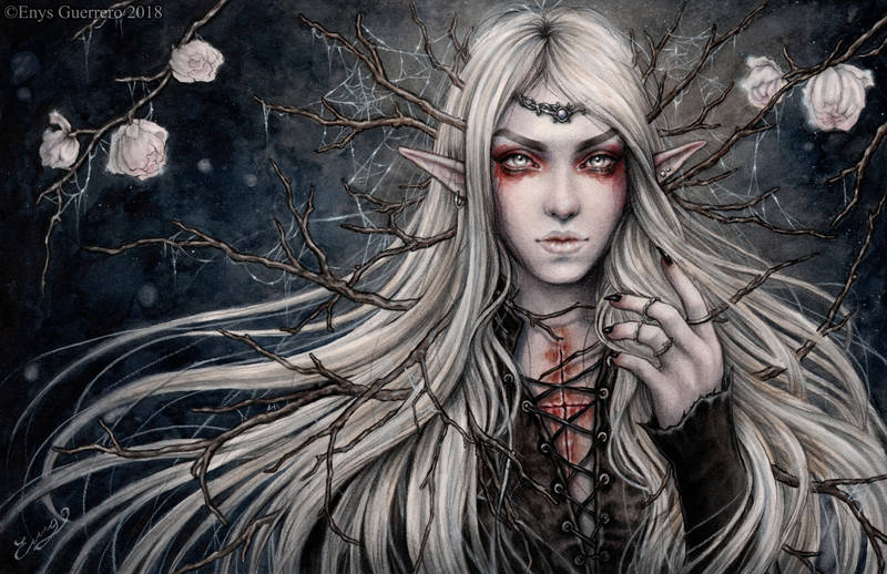 Moon Elf Prince by EnysGuerrero