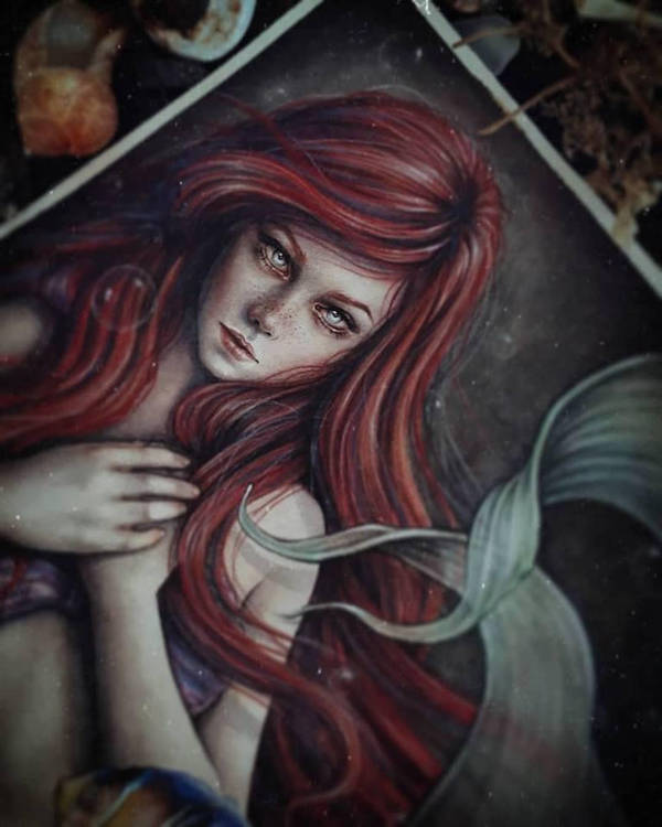 Princess Ariel WIP by EnysGuerrero