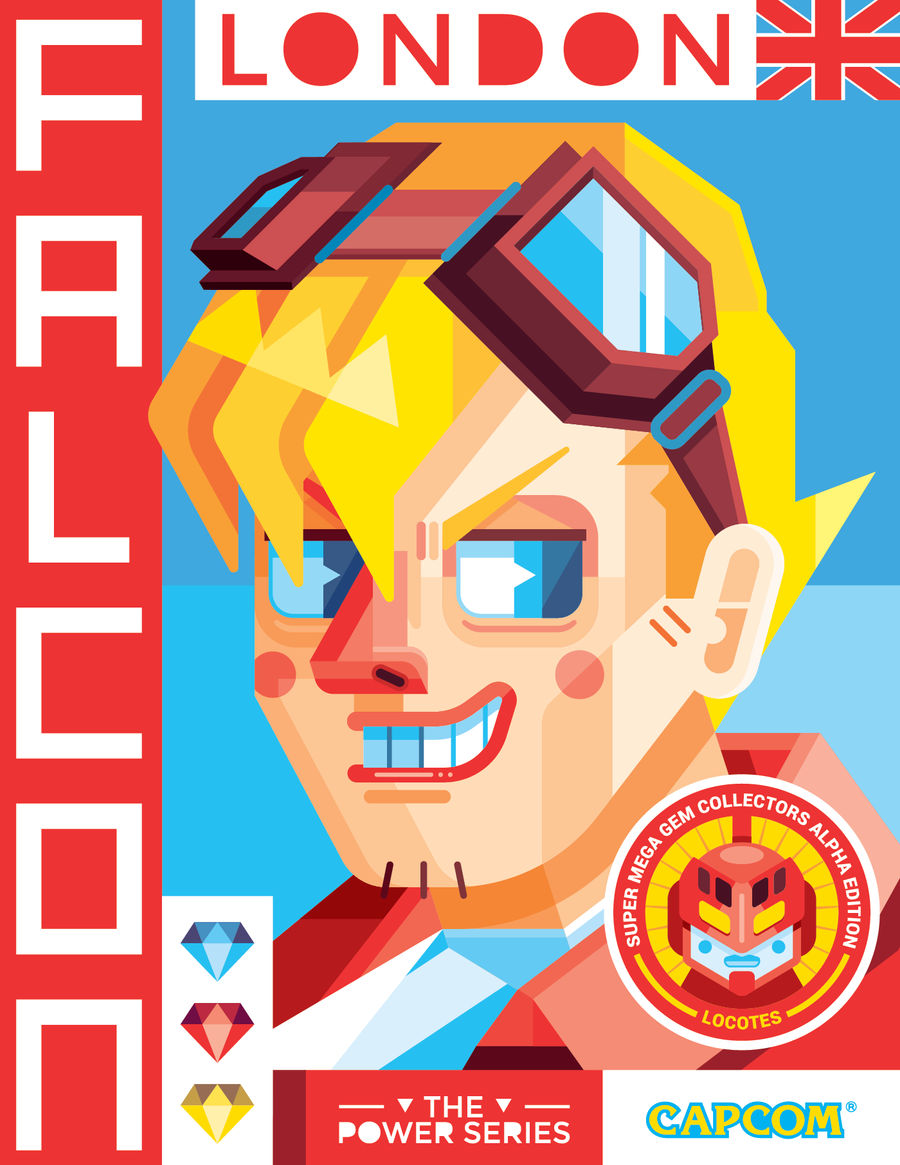Power Series Card Falcon by Helbetico