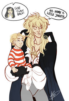 He's My Baby Now by naomimakesart