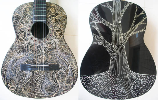 Arte na Viola - My Acoustic Guitar by gdsfgs