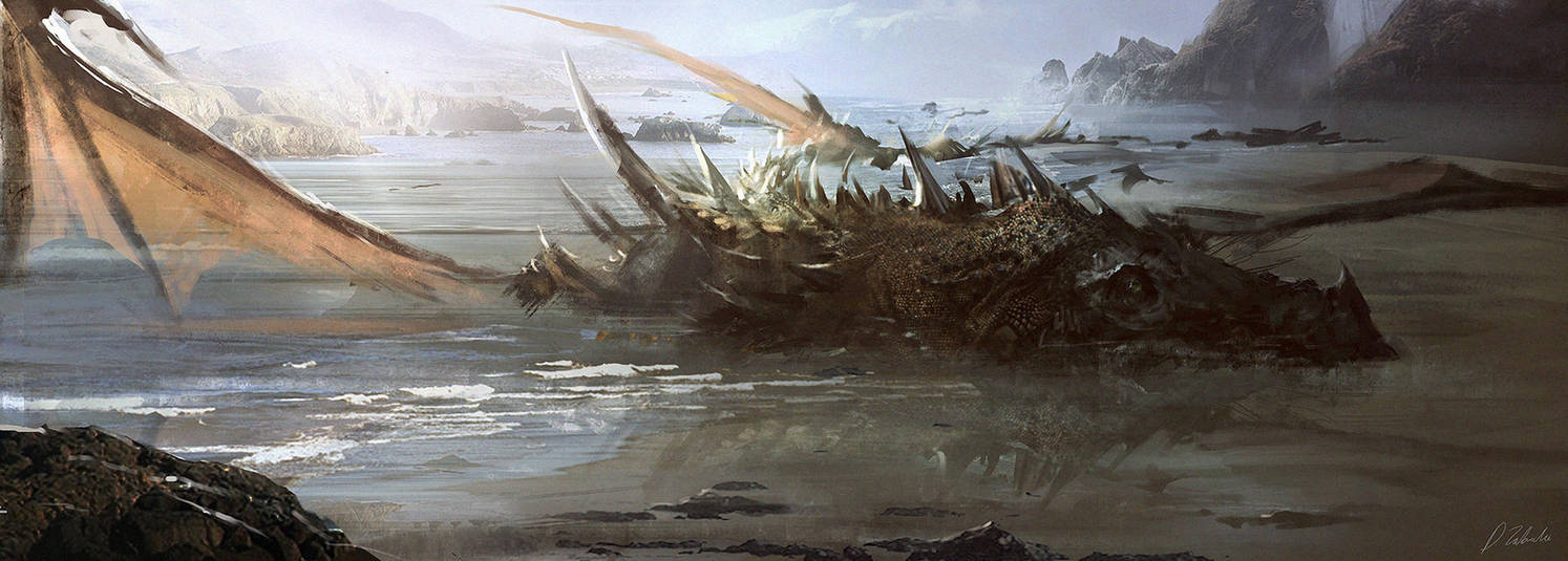 Dead Dragon by daRoz