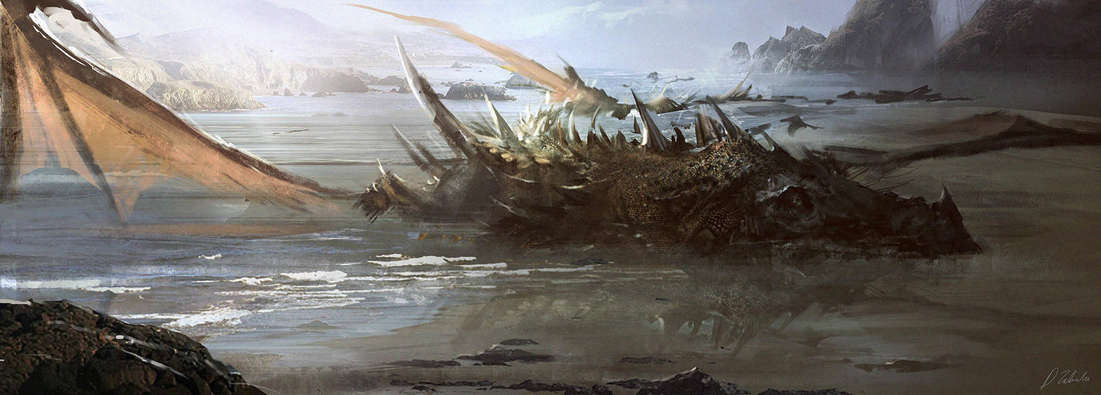 Dead Dragon by daRoz