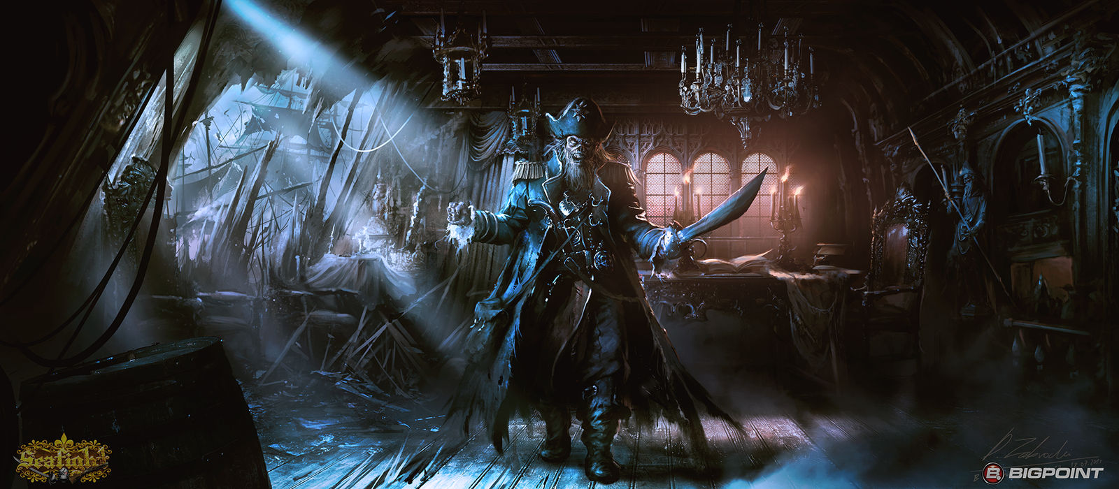 Captain's Cabin (Evil version) by daRoz
