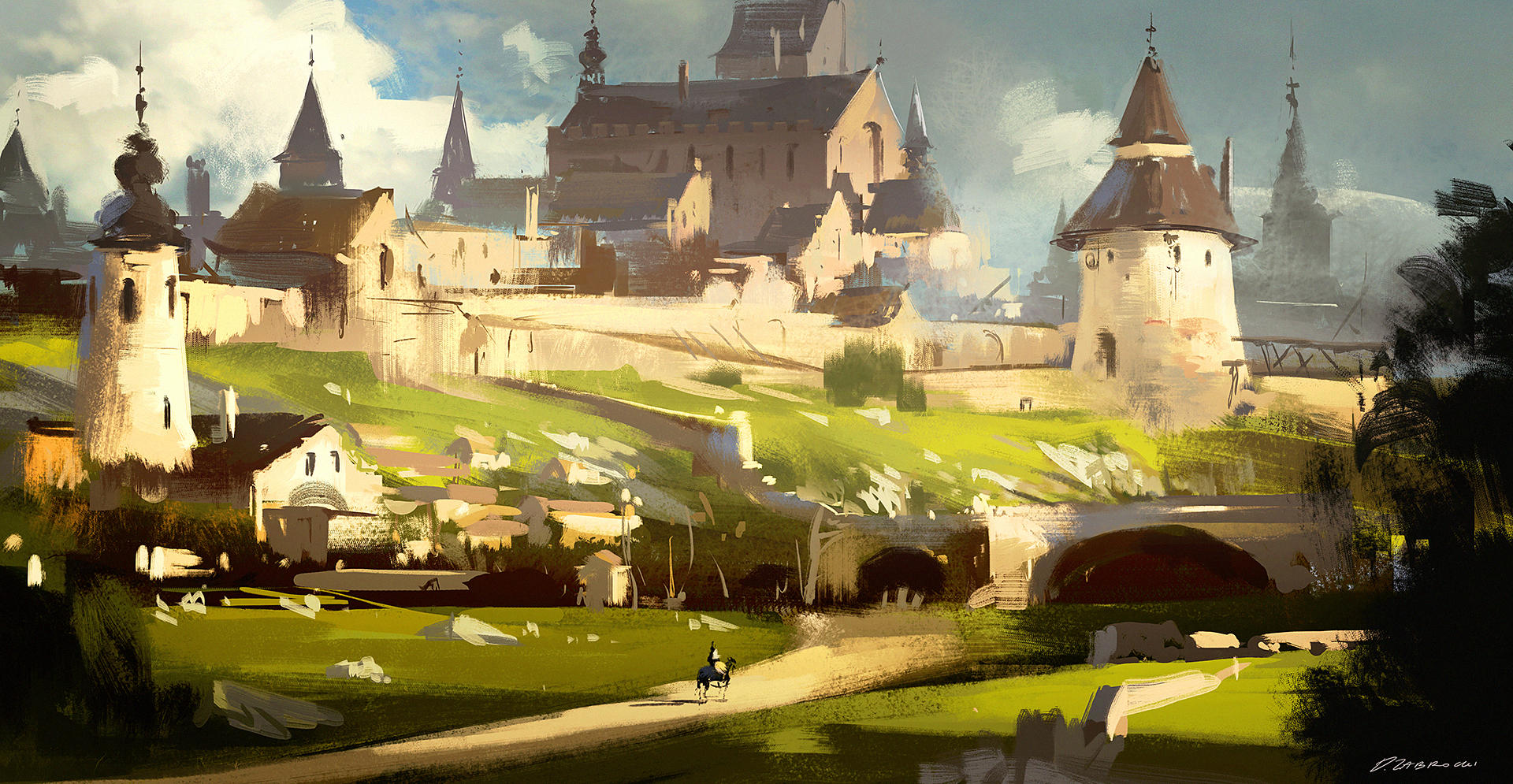 Castle by daRoz