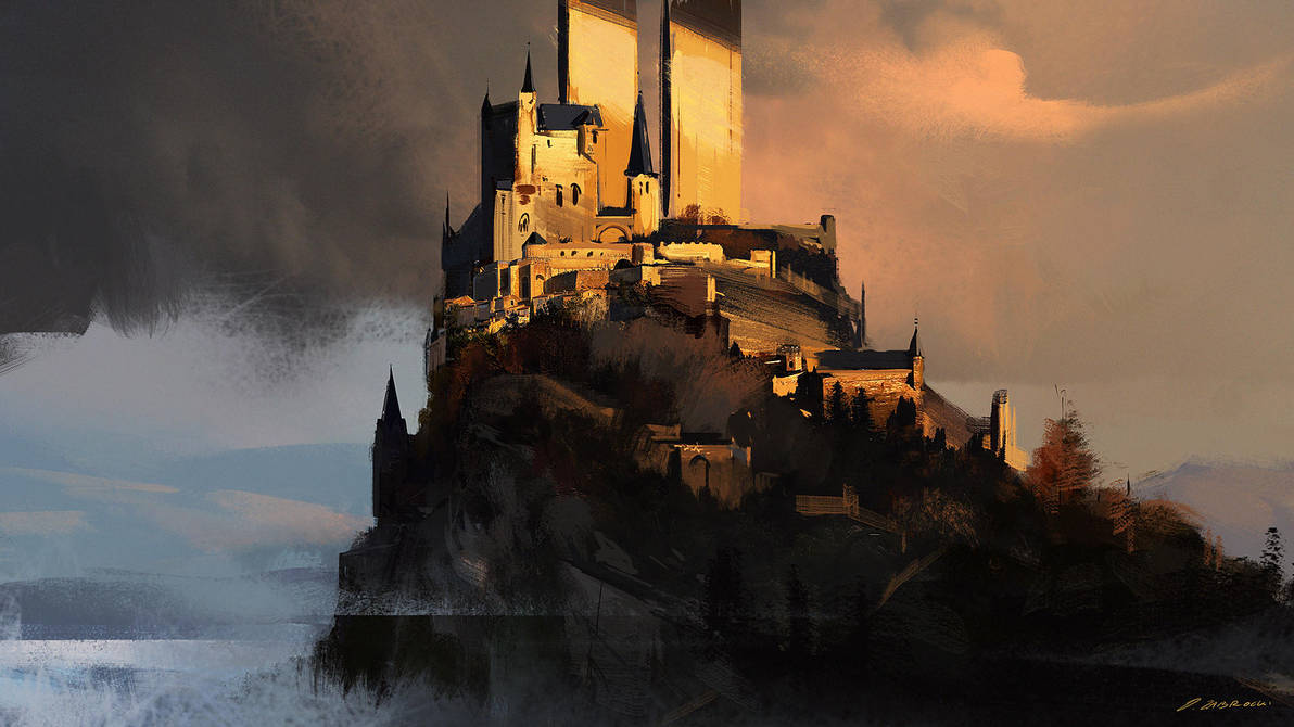 Two towers by daRoz